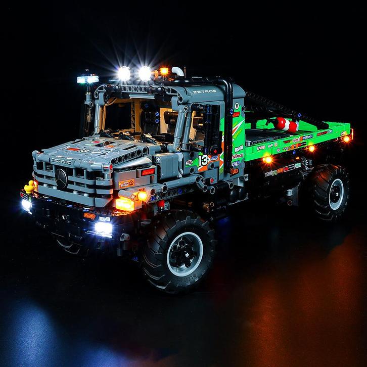 LED Verlichting voor 4X4 Mercedes Zetros 42129 Nieuw, Kinderen en Baby's, Speelgoed | Bouwstenen, Nieuw, Overige merken, Ophalen of Verzenden