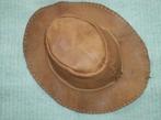 Lederen hoed, Vêtements | Hommes, Chapeaux & Casquettes, Jack wolfskin, Enlèvement, Chapeau, Comme neuf