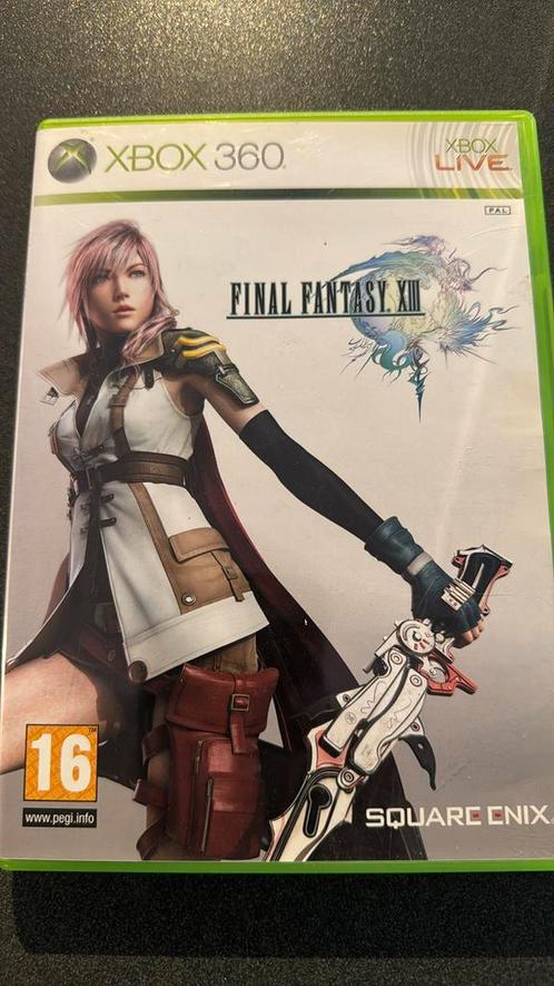 Final Fantasy 13 Xbox360  ( bijna nieuwstaat), Games en Spelcomputers, Games | Xbox 360, Zo goed als nieuw, Role Playing Game (Rpg)