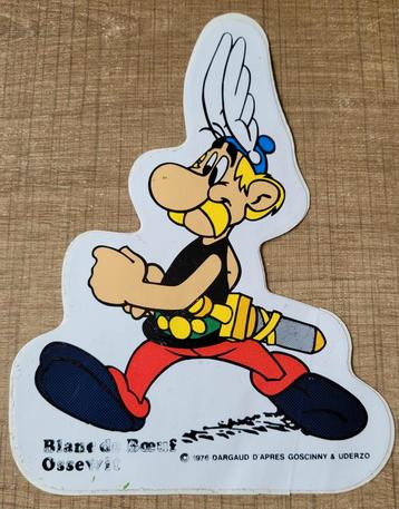 Asterix: grote sticker  beschikbaar voor biedingen