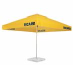 Ricard horeca parasol4 mtr, Ophalen, Nieuw, 3 tot 4 meter, Stokparasol