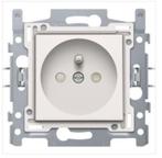 Nieuwe NIKO stopcontact insteekklemmen wit, Doe-het-zelf en Bouw, Elektriciteit en Kabels, Ophalen, Stopcontact