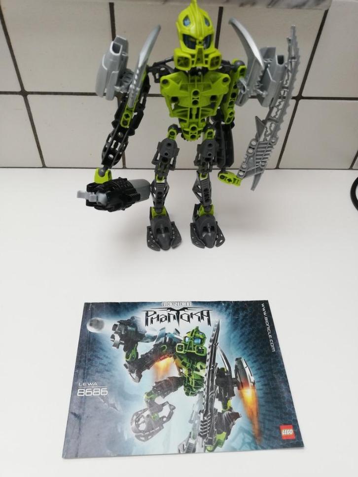 lego 8686 bionicle Toa Lewa, Kinderen en Baby's, Speelgoed | Duplo en Lego, Lego, Ophalen of Verzenden