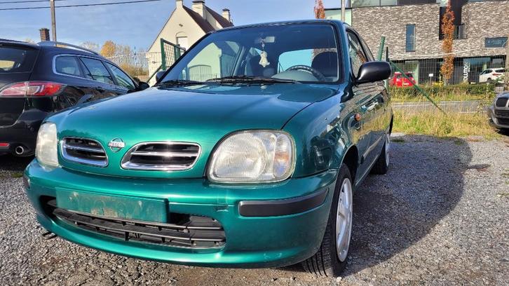 nissan micra 1.0i AUTOMAAT 121000KM AIRCO 1STE EIG OHBOEK, Auto's, Nissan, Bedrijf, Te koop, Micra, Airbags, Airconditioning, Centrale vergrendeling