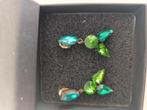 Luxe oorringen, Handtassen en Accessoires, Oorbellen, Hangers, Nieuw, Glas, Groen