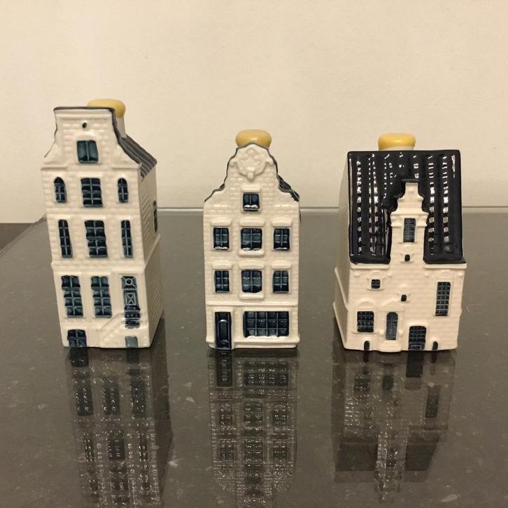 Set van 15  KLM huisjes, Verzamelen, Luchtvaart en Vliegtuigspotten, Nieuw, Schaalmodel, Ophalen of Verzenden