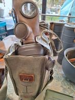 Militaria, gasmasker samen verpakt met, Ophalen, Zo goed als nieuw