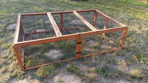 Enclos avec toit, Dieren en Toebehoren, Knaagdieren en Konijnen | Hokken en Kooien, Gebruikt, Ren, Minder dan 60 cm, 110 cm of meer