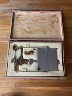 Zeldzame Antieke Medische Unster-weegschaal Originele Kist, Ophalen