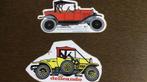 Vintage stickers auto (w61), Verzamelen, Ophalen of Verzenden, Overige typen