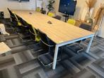 Grote vergadertafel met 12 stoelen, Huis en Inrichting, Bureaus, Ophalen, Zo goed als nieuw