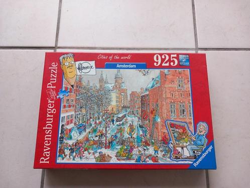 Puzzel 925 stukjes - Cities of the world - Amsterdam, Hobby & Loisirs créatifs, Sport cérébral & Puzzles, Comme neuf, Puzzle, 500 à 1500 pièces