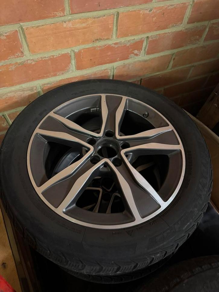 17” originele Mercedes C W205 velgen + winterbanden, Auto-onderdelen, Banden en Velgen, Band(en), Winterbanden, Ophalen