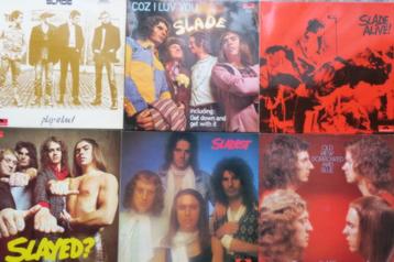 UITVERKOOP collectie SLADE LP's en singels beschikbaar voor biedingen