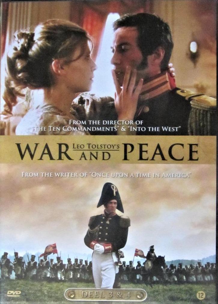 DVD OORLOG- LEO TOLSTOY'S WAR AND PEACE, Cd's en Dvd's, Dvd's | Actie, Zo goed als nieuw, Oorlog, Alle leeftijden, Ophalen of Verzenden