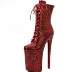 Bottes plateforme 26cm taille 41, Enlèvement, Porté