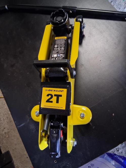 hydraulische krik merk dunlop NIEUW, Auto diversen, Krikken, Nieuw, Garagekrik, Hydraulisch, Ophalen