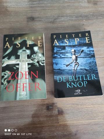 Boeken Pieter Aspe + Jef Geeraerts (set van 3) beschikbaar voor biedingen