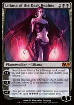 Liliana of the Dark Realms - M13 - MTG - NM, Hobby en Vrije tijd, Ophalen of Verzenden