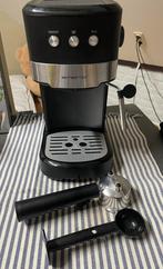 Emerio zwart koffiezetapparaat, Elektronische apparatuur, Koffiezetapparaten, Gebruikt, Espresso apparaat, Ophalen of Verzenden