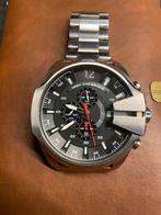 DIESEL DZ-4308, Handtassen en Accessoires, Horloges | Heren, Overige merken, Staal, Gebruikt, Staal