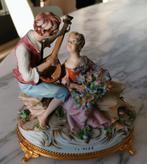 Porselein beeldje Capodimonte, Ophalen