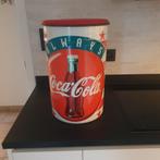 Vintage Coca Cola Zitbox, Verzamelen, Ophalen, Gebruikt, Gebruiksvoorwerp