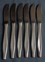 WMF 90 BRUSSELS 5500 Lot de 6 couteaux de table en métal arg, Maison & Meubles, Cuisine | Couverts, Utilisé, Enlèvement ou Envoi