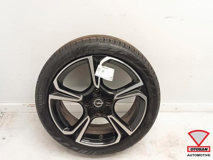 Opel Corsa F GS Line Velg 17 Inch Uniroyale 9332281680, Auto-onderdelen, Carrosserie, Opel, Gebruikt
