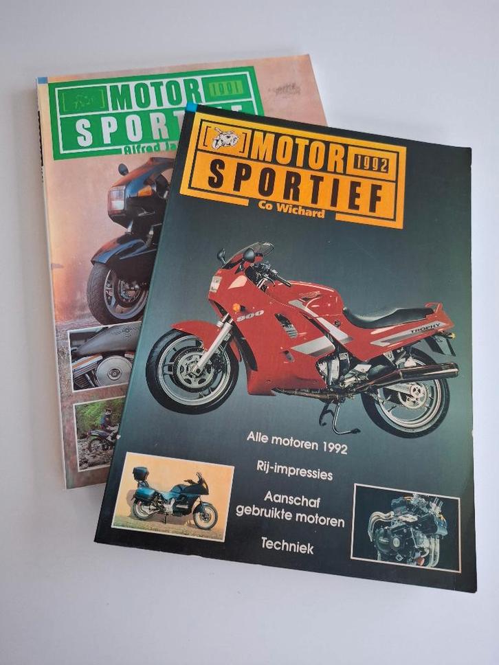 motor boeken 1991 en 1992, Livres, Motos, Utilisé, Général, Enlèvement