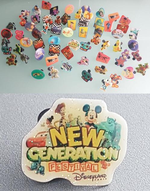Pin's Disney New Generation Festival Carrefour, Verzamelen, Disney, Zo goed als nieuw, Overige typen, Ophalen of Verzenden