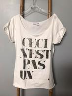 T-shirt blanc Maison Scotch avec inscription, taille 3, Vêtements | Femmes, Maison scotch, Manches courtes, Porté, Blanc