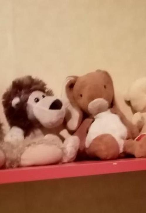 2 nieuw zachte knuffels , leeuw + konijn (27cm), Kinderen en Baby's, Speelgoed | Knuffels en Pluche, Nieuw, Konijn, Ophalen of Verzenden