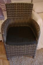 1 persoons zeteltje, Huis en Inrichting, Fauteuils, Ophalen, Zo goed als nieuw, Riet of Rotan, Kunststof rotan