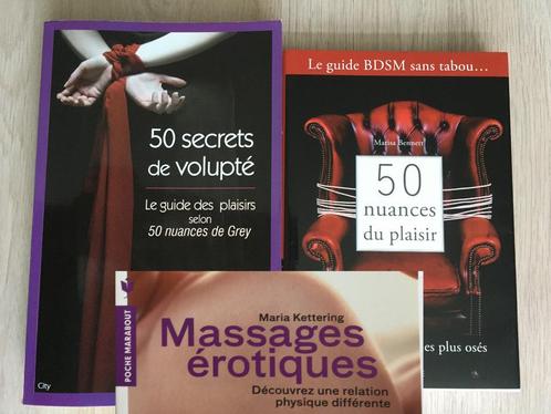 Pack 3 livres "50 nuances" à pratiquer chez soi ! (BDSM), Boeken, Hobby en Vrije tijd, Zo goed als nieuw, Ophalen of Verzenden