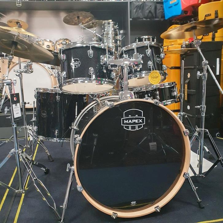 Mapex Venus: compleet drumstel met cymbalen, hardware + kruk, Muziek en Instrumenten, Drumstellen en Slagwerk, Nieuw, Ophalen of Verzenden