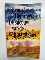 Sneeuw op de Kilimanjaro - Ernest Hemingway, Ophalen of Verzenden, Zo goed als nieuw, Ernest hemingway, Afrika