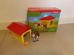 Schleich Farm World 42573 hondenhok met hondjes, Kinderen en Baby's, Ophalen, Zo goed als nieuw