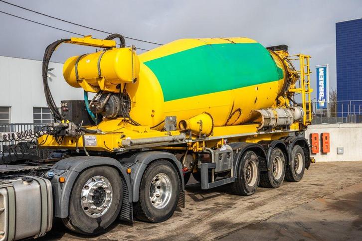 De Buf BETON MIXER/MALAXEUR/MISCHER 12M3 (bj 2017), Auto's, Vrachtwagens, Bedrijf, Te koop, Aanhangers en Opleggers, Overige brandstoffen