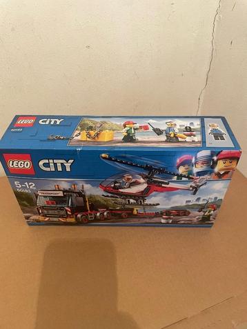 Lego 60183 City De 60183 Helikoptertransporter Nieuw/