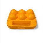 Boite a oeufs, Enlèvement ou Envoi, Utilisé, Jaune, Boîte