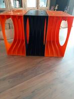 Vintage vinylhouder / platenrek, Enlèvement ou Envoi, Comme neuf