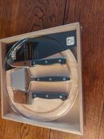 Kaasmessenset gourmet royal nieuw, Huis en Inrichting, Keuken | Bestek, Ophalen of Verzenden, Nieuw, Hout, Bestekset