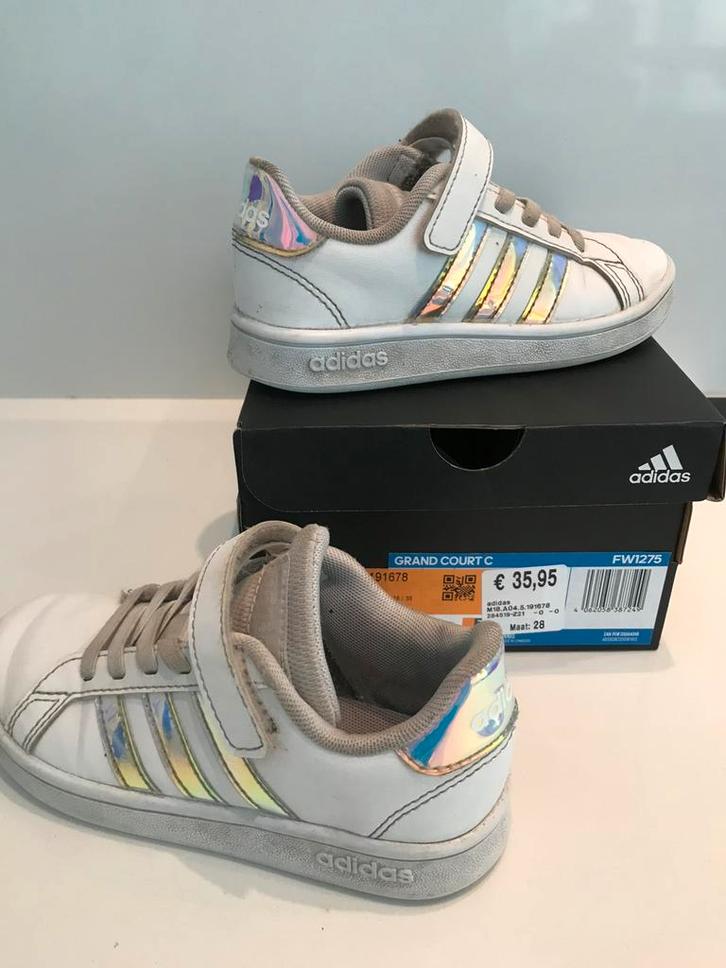 Sportieve sneakers - Adidas (maat  28), Kinderen en Baby's, Kinderkleding | Schoenen en Sokken, Gebruikt, Schoenen, Jongen of Meisje