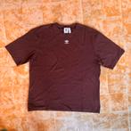 Brown adidas baggy heavy fit shirt size small, Bruin, Ophalen of Verzenden, Zo goed als nieuw, Adidas