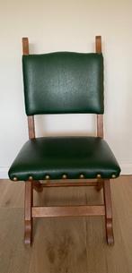 Lederen/houten stoelen, Brun, Enlèvement, Cinq, Six Chaises ou plus, Utilisé