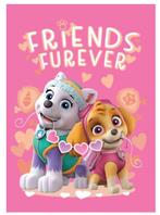 Paw Patrol Fleece Deken - Friends Forever, Fille, Rose, Couverture ou Couette, Enlèvement ou Envoi