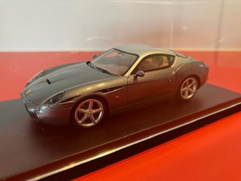 Ferrari 575 GTZ Zagato grijs/zilver 1/43 Looksmart LS210A, Hobby en Vrije tijd, Modelauto's | 1:43, Zo goed als nieuw, Auto, Overige merken