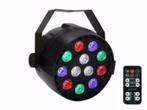 PAR CAN 12X 3Wat 3 in 1 RGB LED [1471-B], Musique & Instruments, Enlèvement ou Envoi, Neuf, Lumières