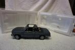 BMW 2002 Baur Cabrio Blauw AUTOart Millennium 1:18, Hobby en Vrije tijd, Modelauto's | 1:18, Ophalen of Verzenden, Gebruikt, Auto